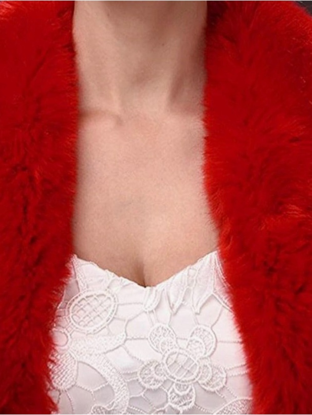 Once first Red Faux Jacket - Picture 7 of 14